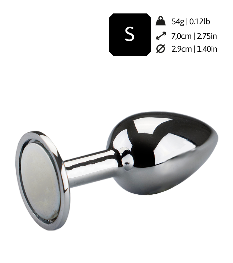 Set of 2 rosebud fox-tail anal plugs