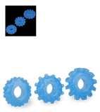 Set of 3 Lumino glow-in-the-dark cock rings