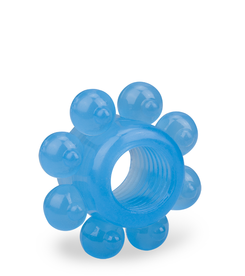 Set of 4 Lumino glow-in-the-dark cock rings