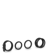 Load image into Gallery viewer, Set of four silicone cock rings