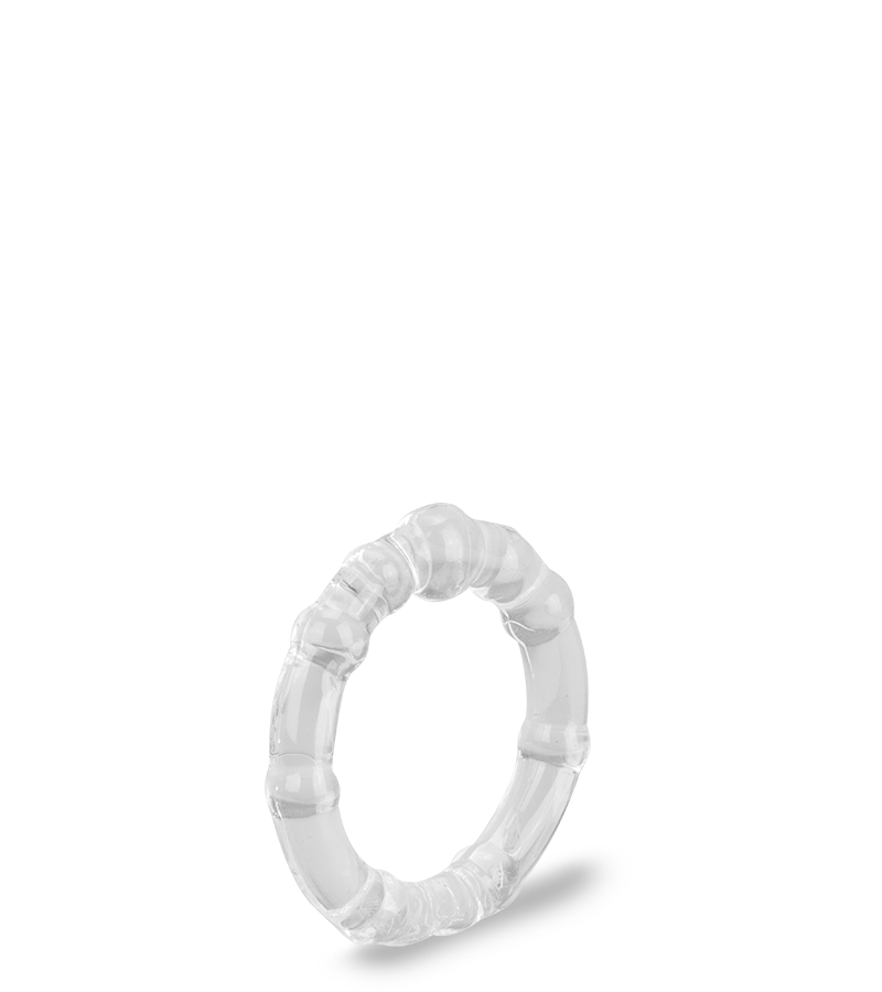 Set of three silicone cock rings