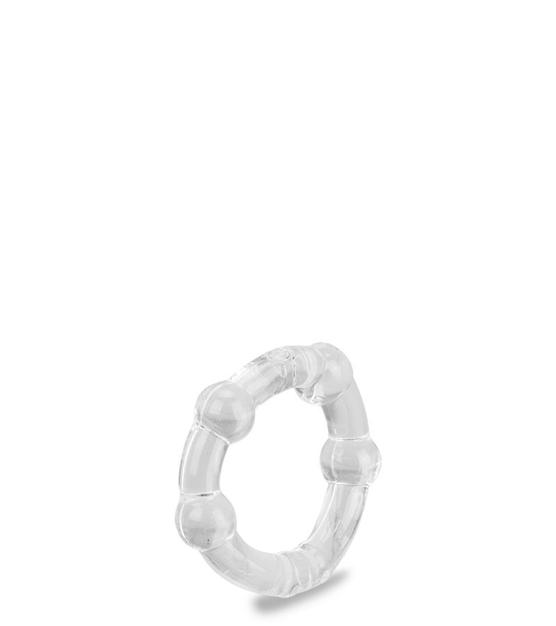 Set of three silicone cock rings