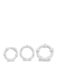 Load image into Gallery viewer, Set of three silicone cock rings