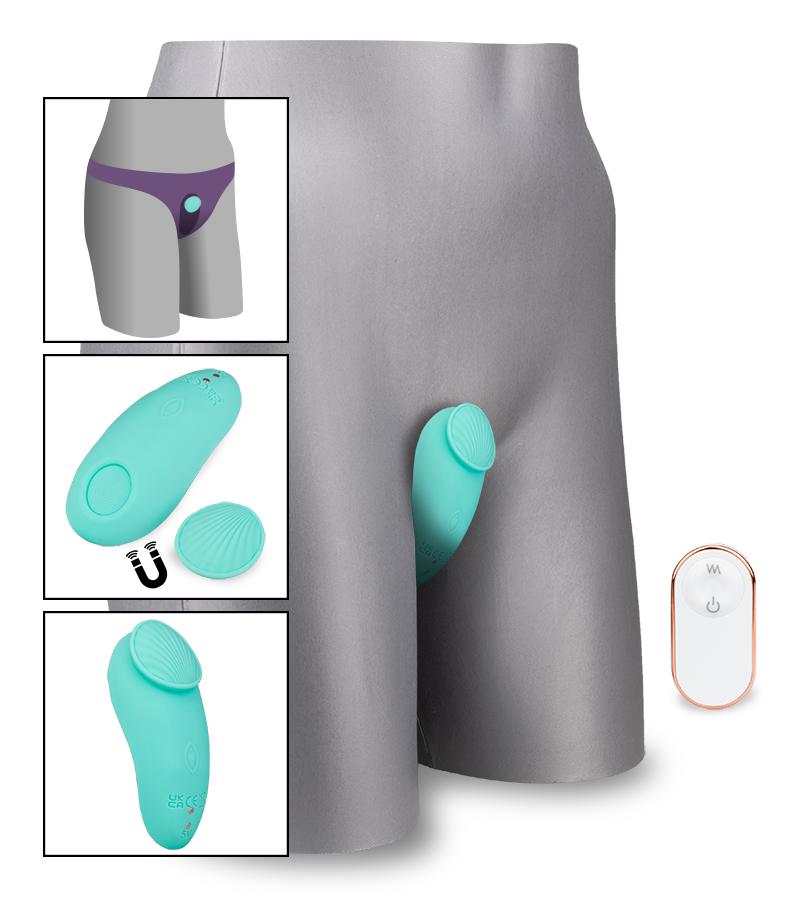 Shadow remote control vibrating panties vibrator