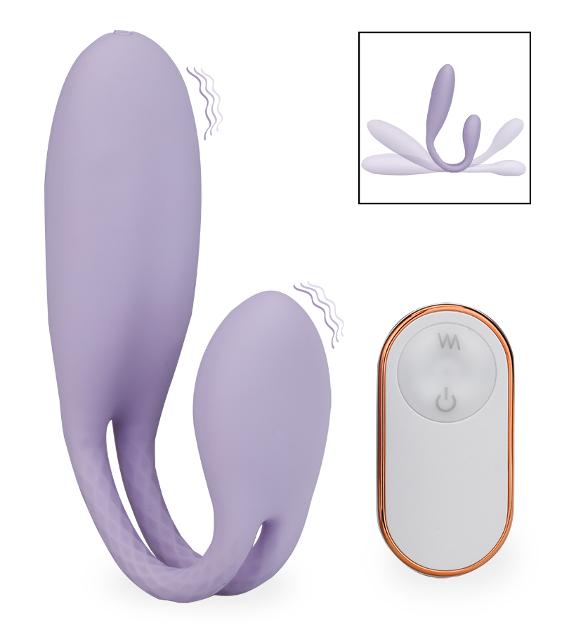 Sharing remote-controlled couples&#039; vibrator