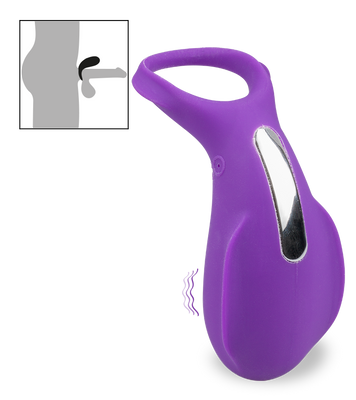 Shelly vibrating cock ring