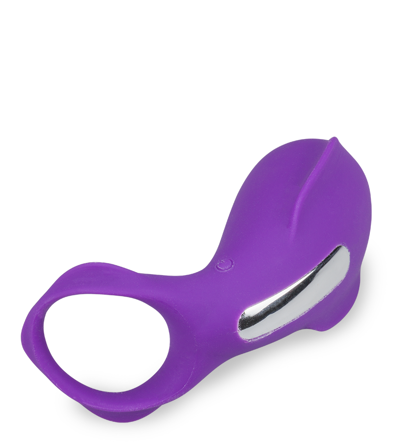 Shelly vibrating cock ring