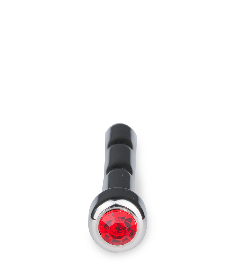 Short rhinestone urethral plug