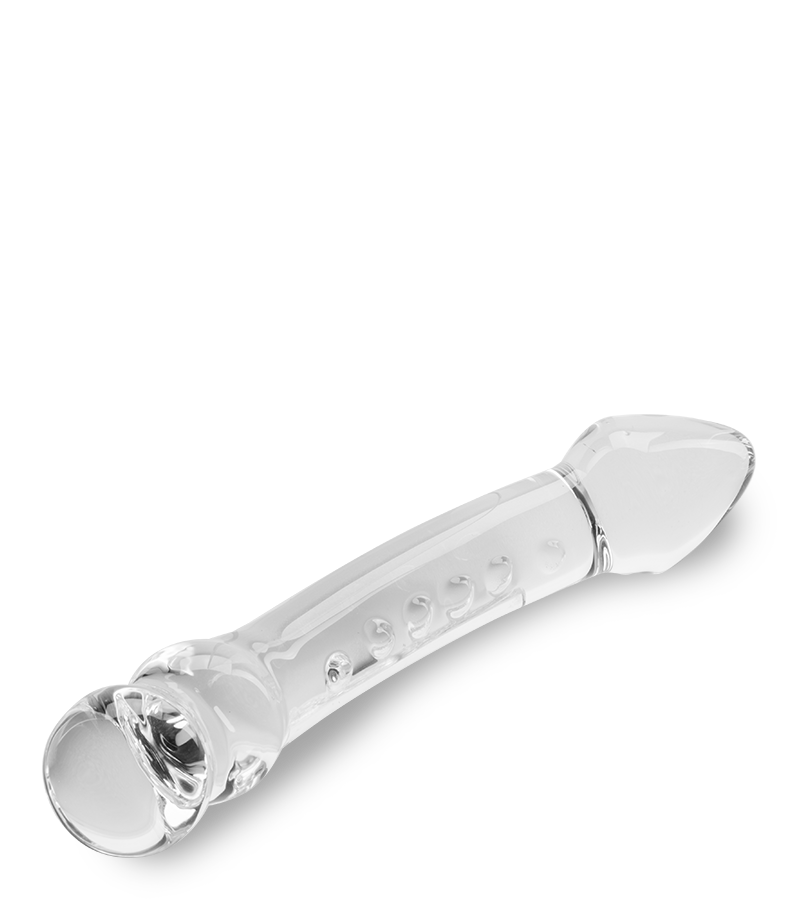 Show glass dildo