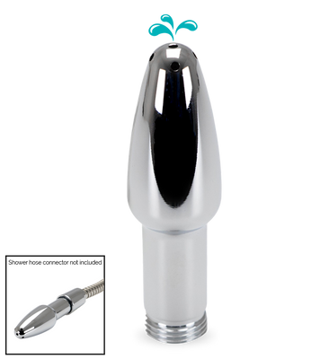 Shower head attachment enema rocket anal plug