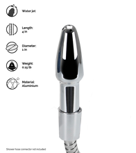 Load image into Gallery viewer, Shower head attachment enema rocket anal plug