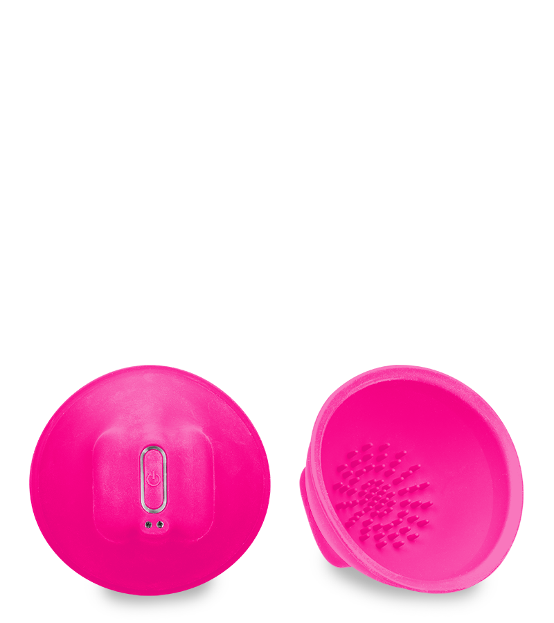 Sila remote controlled vibrating breast stimulator
