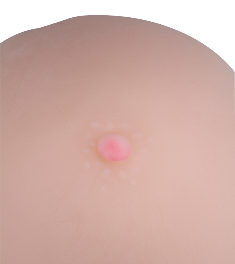 Silicone B-cup breasts