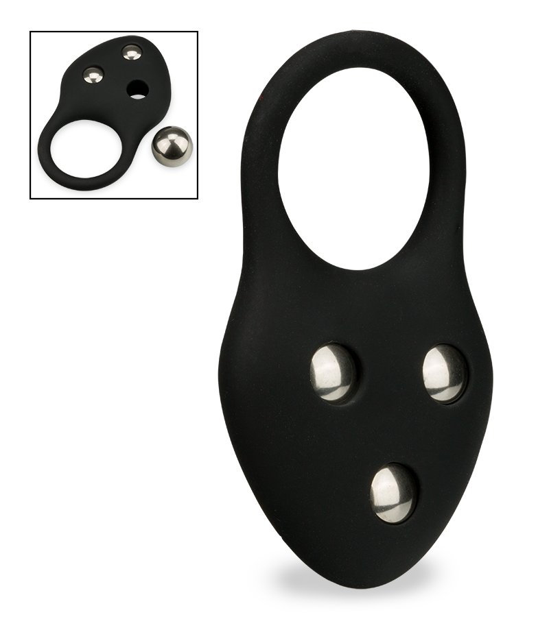 Silicone ballstretcher with 115 g metal weights