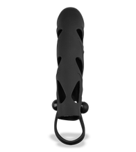 Load image into Gallery viewer, Silicone rabbit vibrator penis sleeve