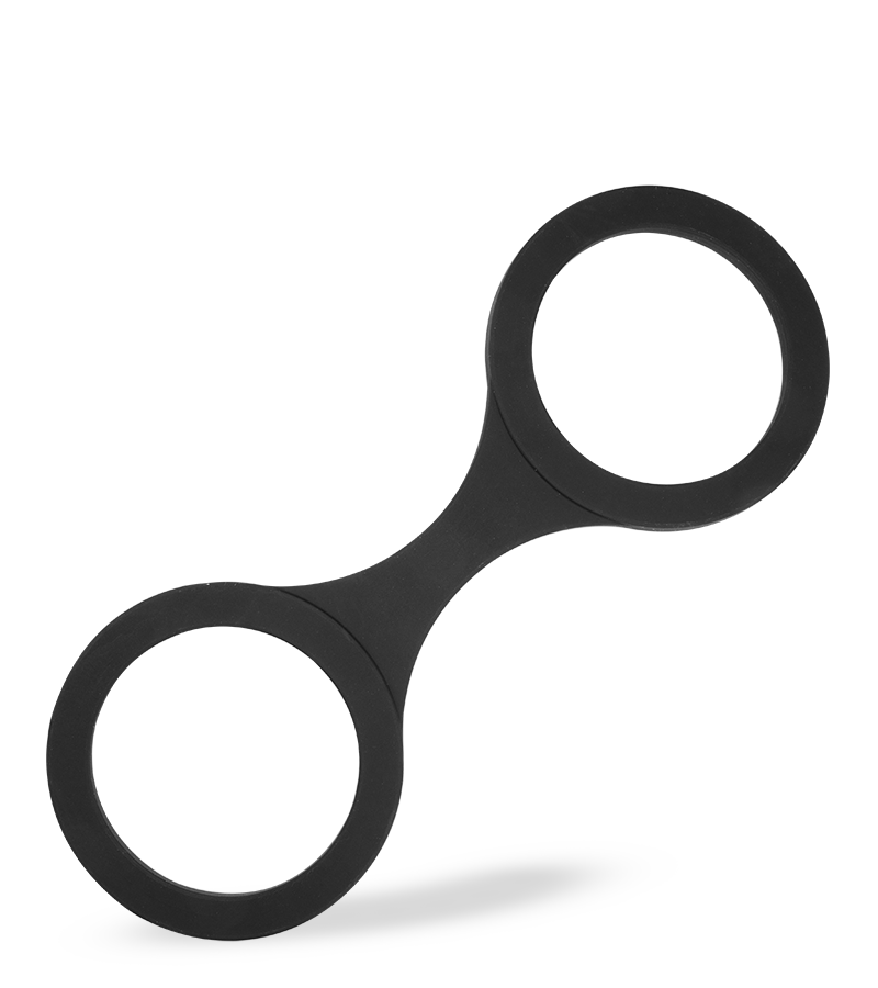 Silky silicone handcuffs
