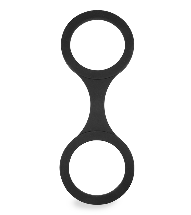 Silky silicone handcuffs