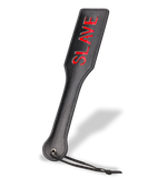 Slave faux leather BDSM paddle