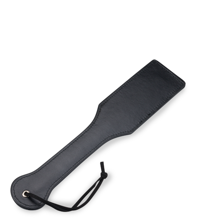 Slave faux leather BDSM paddle