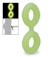 Load image into Gallery viewer, Sloom glow-in-the-dark silicone cock ring