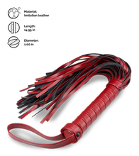 Load image into Gallery viewer, Small BDSM flogger