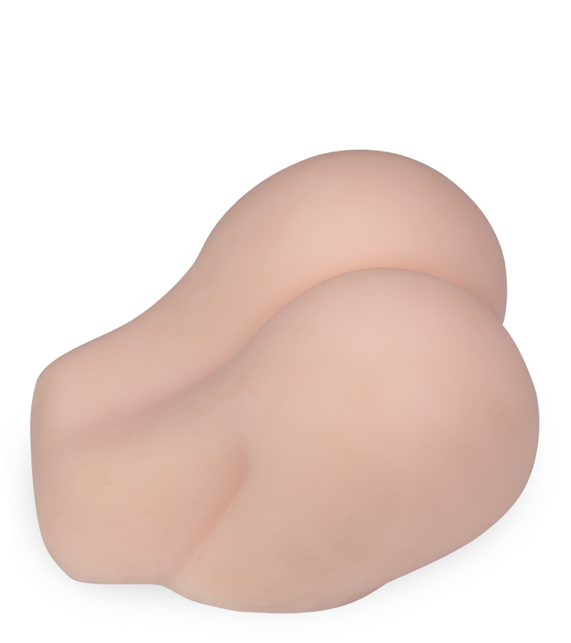 Small realistic round butt masturbator
