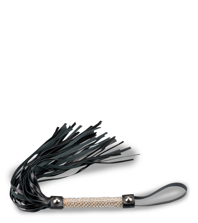 Small rhinestone flogger
