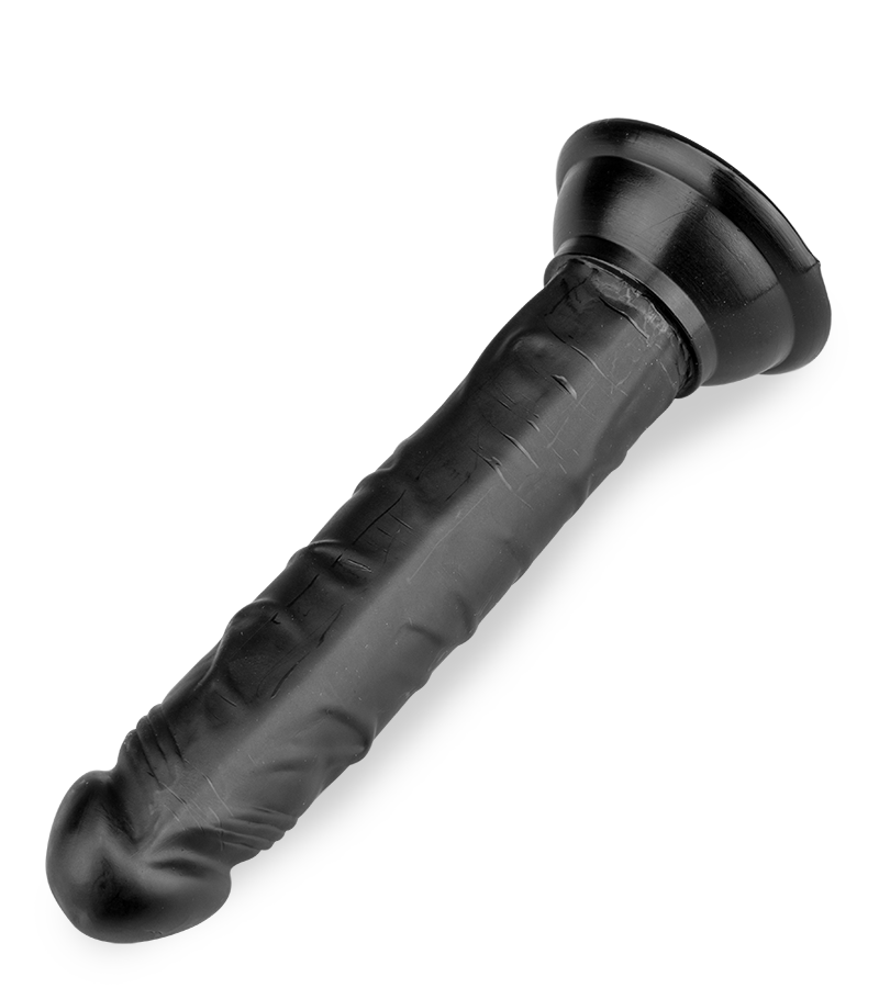 Small suction cup dildo for vagina and anus