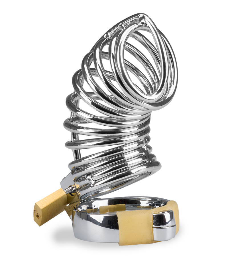 Snaily penis chastity cage