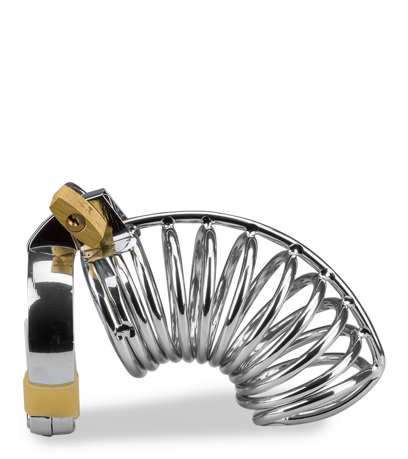 Snaily penis chastity cage