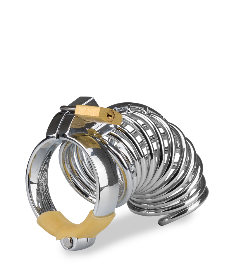 Snaily penis chastity cage