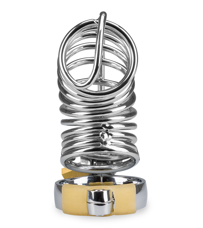 Snaily penis chastity cage