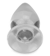Load image into Gallery viewer, Softy clear suction cup anal plug