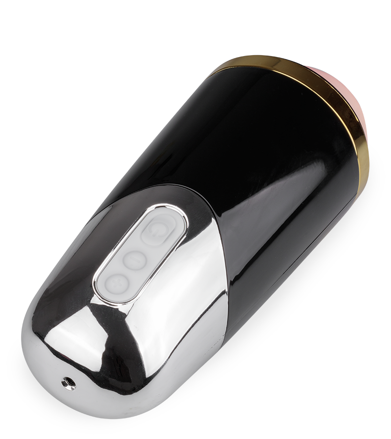 Solstice realistic vibrating masturbator