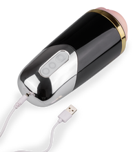 Load image into Gallery viewer, Solstice realistic vibrating masturbator