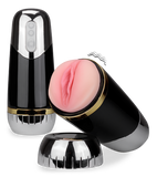 Solstice realistic vibrating masturbator
