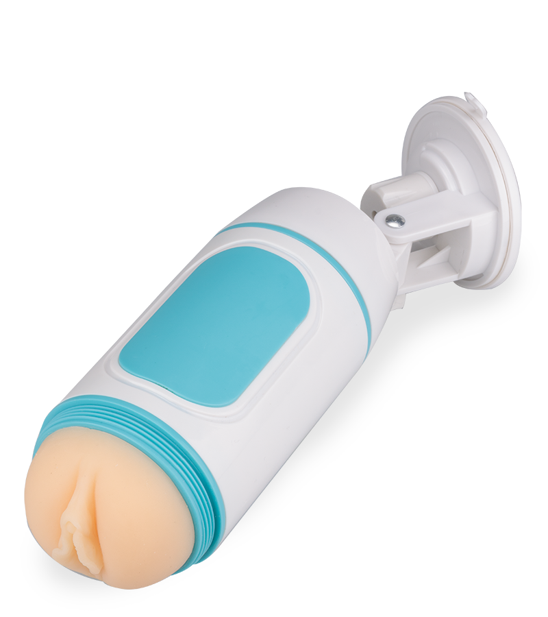 Sometimes double-entry suction cup masturbator