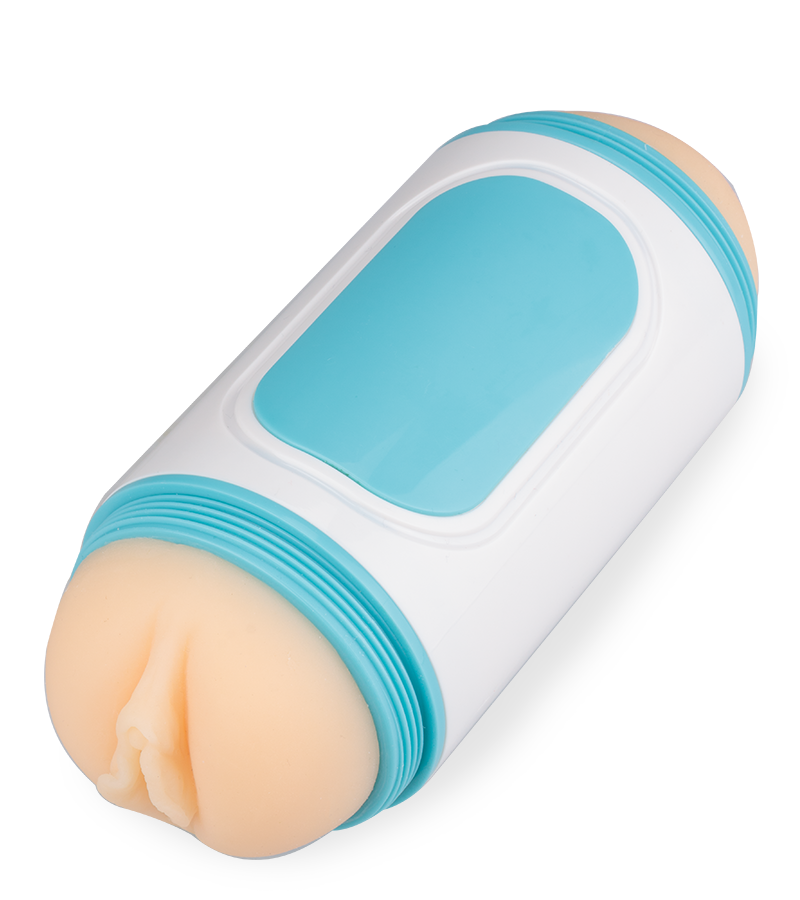 Sometimes double-entry suction cup masturbator