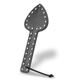 Spade imitation leather studded paddle