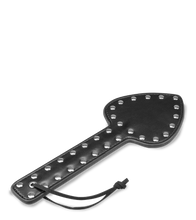 Load image into Gallery viewer, Spade imitation leather studded paddle