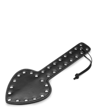 Load image into Gallery viewer, Spade imitation leather studded paddle