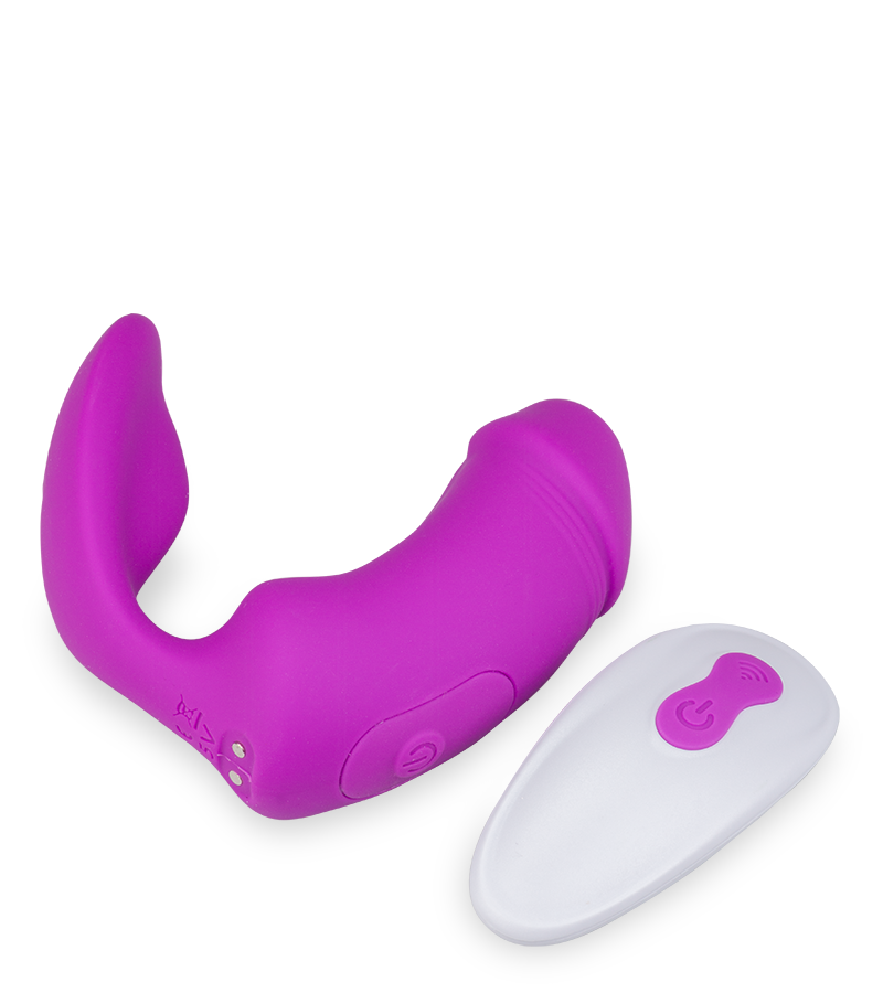 Sparrow remote-controlled clitoris and G-spot stimulator