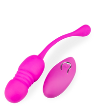 Load image into Gallery viewer, Speechless remote-controlled thrusting vibrating love egg