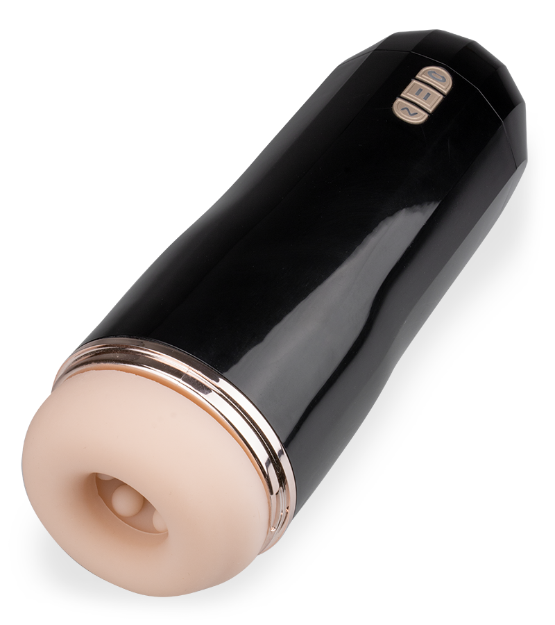 Speeder vibrating and sucking masturbator