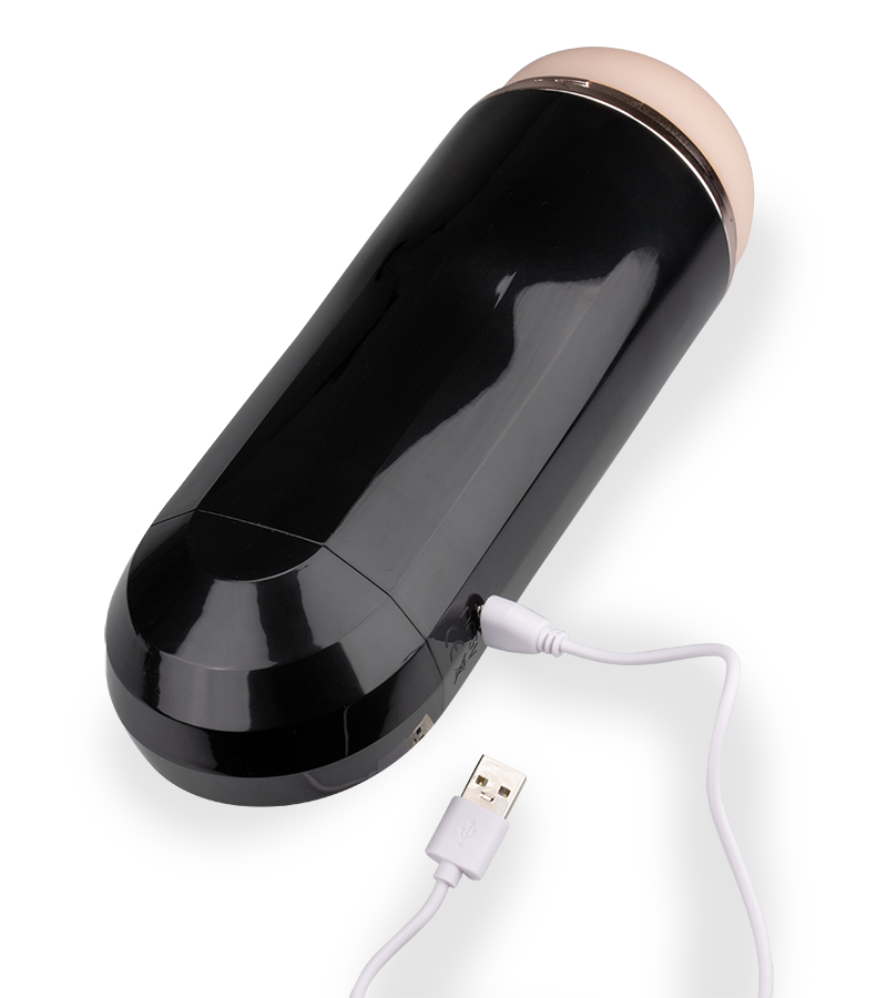 Speeder vibrating and sucking masturbator