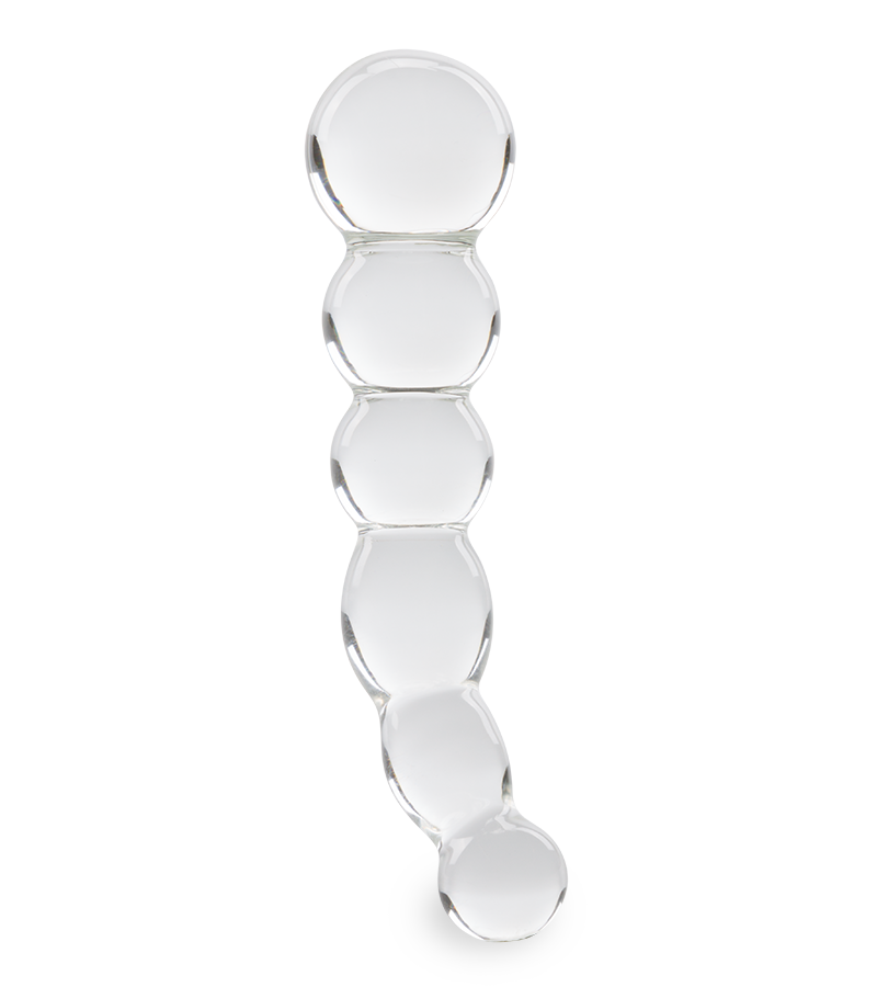 Sphere glass dildo