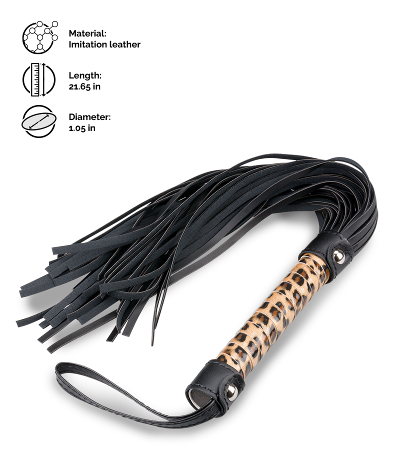 Spotty BDSM flogger