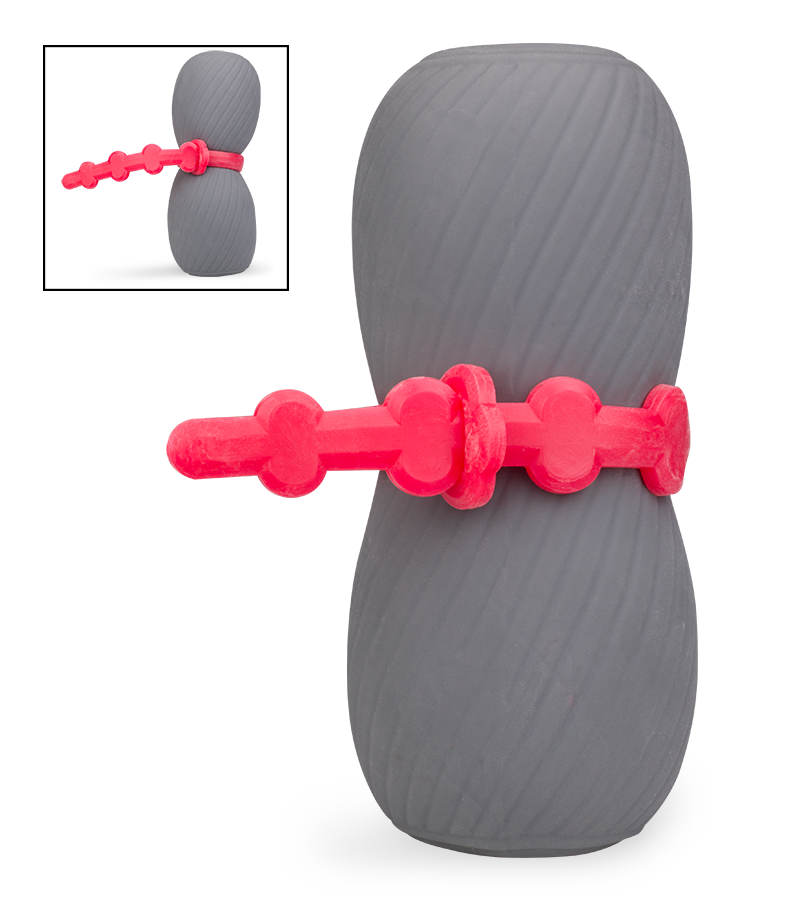 Squeezy adjustable pressure masturbator