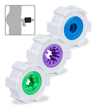 Load image into Gallery viewer, Stackable three-ring masturbator