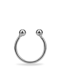 Load image into Gallery viewer, Stainless steel horseshoe cock tip ring
